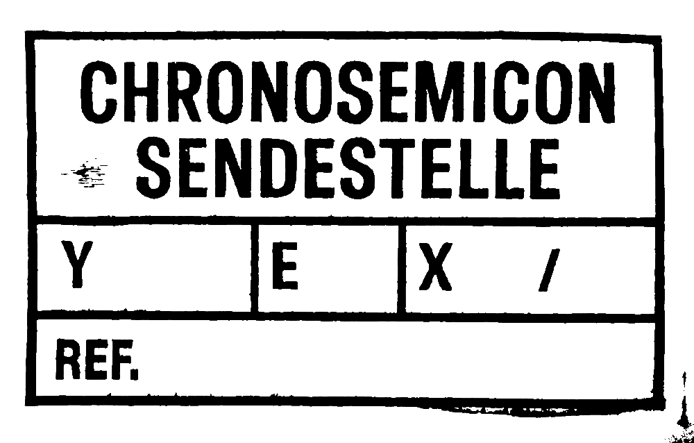 Sendestelle stamp
